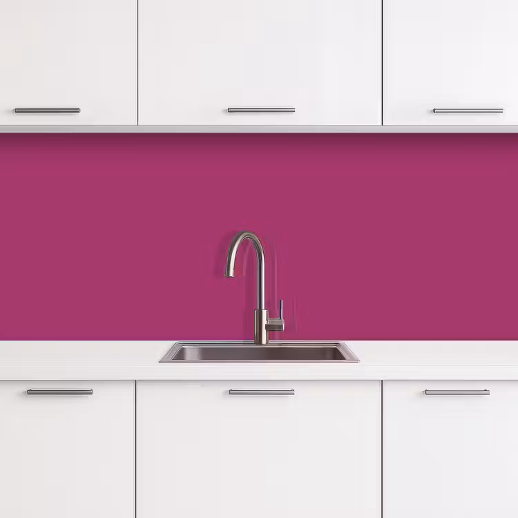 Deep - Magenta - Paars keuken achterwand 2 middel 871 -3d
