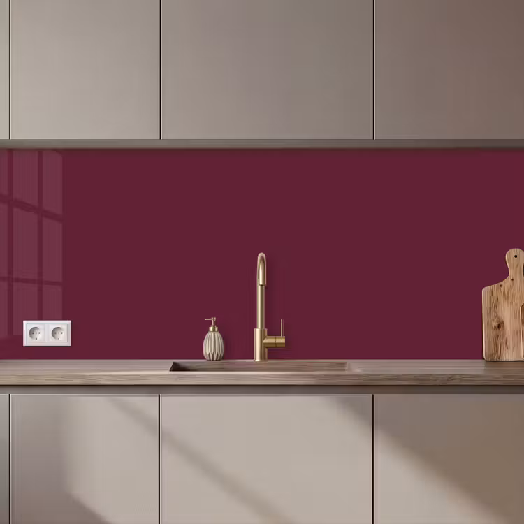 Deep - Plum - Paars keuken achterwand 2 middel 871 zz_3dshopping