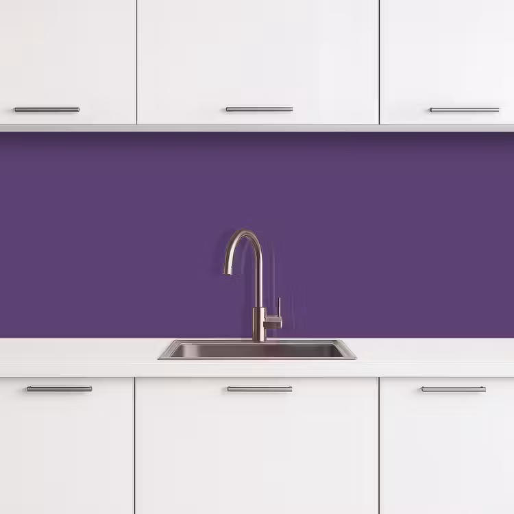 Deep - Plum - Paars keuken achterwand 2 middel 871 -3d