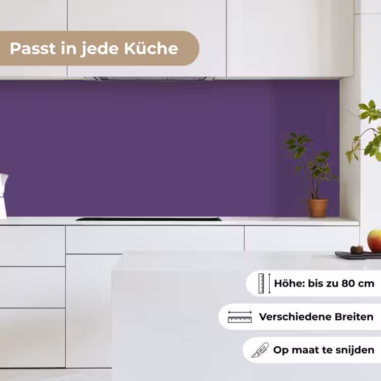 Deep - Plum - Paars keuken achterwand 2 middel 871 -sfeer4_DE