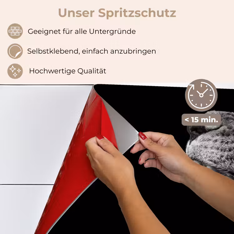 Dieren - Leeuw - Zwart - Wit - Portret keuken achterwand spatscherm klein -spatscherm_DE