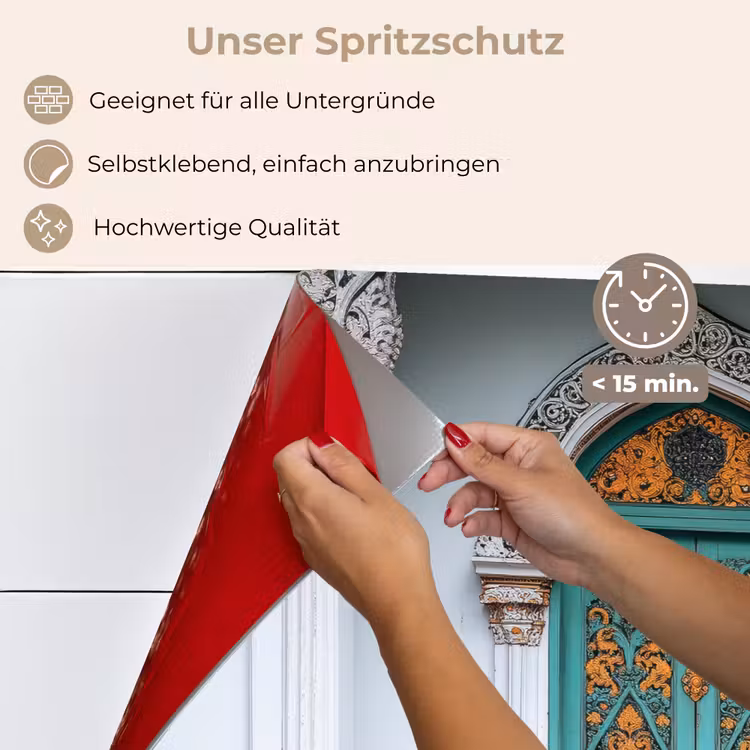 Deur - Patronen - Planten keuken achterwand spatscherm klein -spatscherm_DE