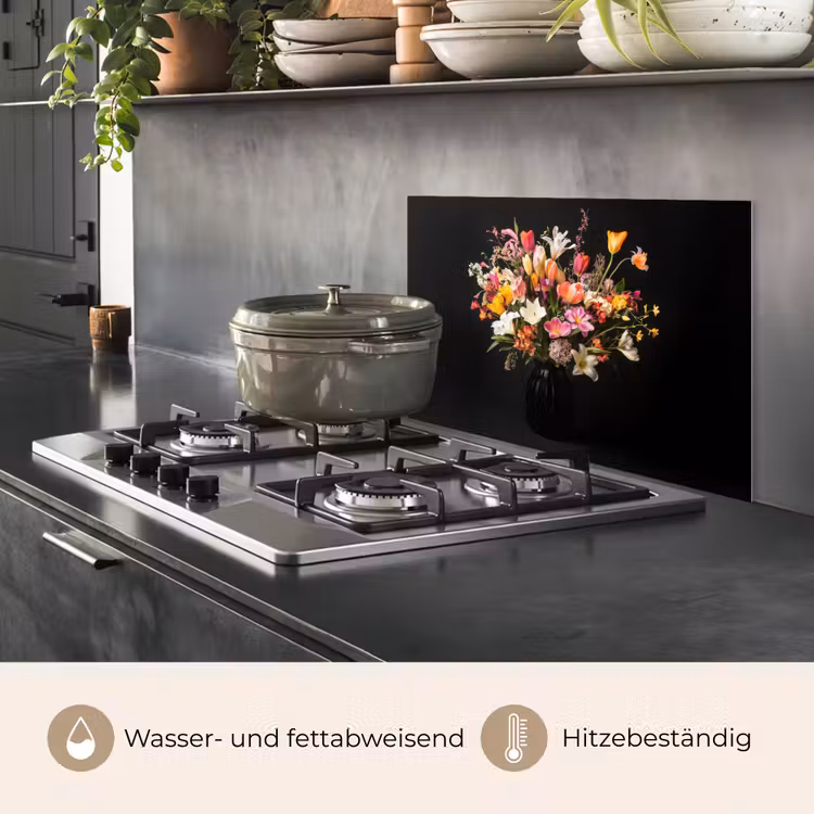 Vaas - Bloemen - Tulpen keuken achterwand spatscherm klein -usp_DE