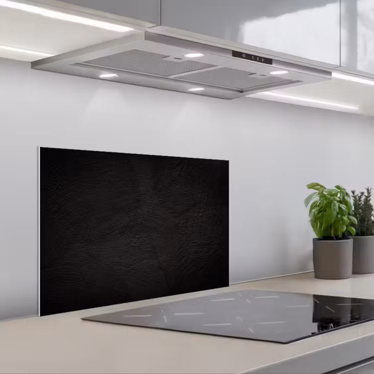 Verweerde Donkere Patronen keuken achterwand spatscherm klein -3d_schuin