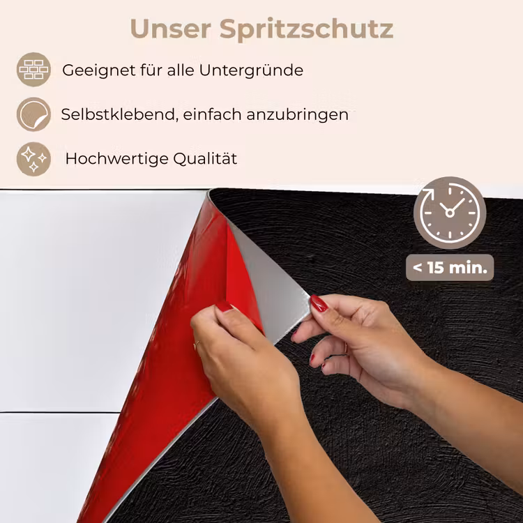 Verweerde Donkere Patronen keuken achterwand spatscherm klein -spatscherm_DE