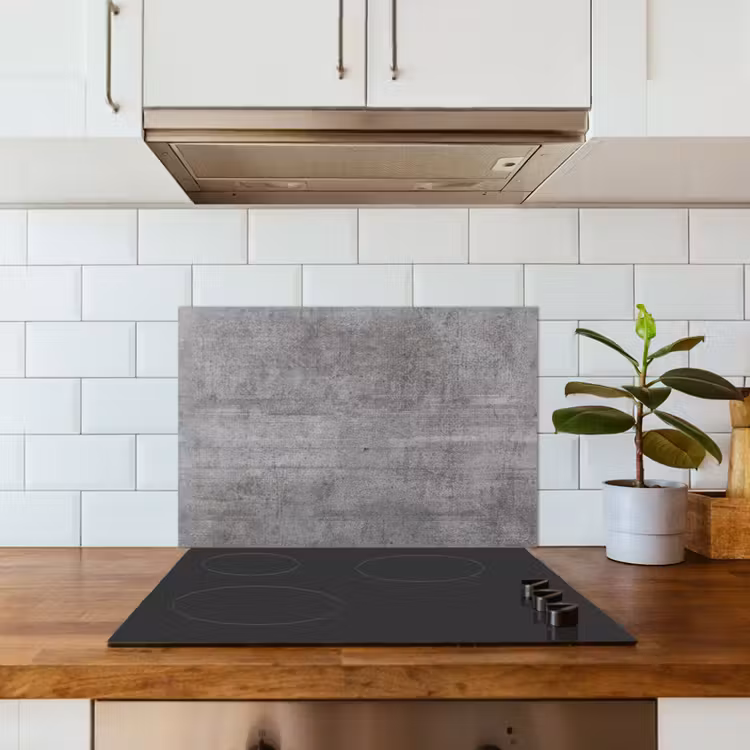 Verweerd Betonnen Doek keuken achterwand spatscherm klein -sfeer2