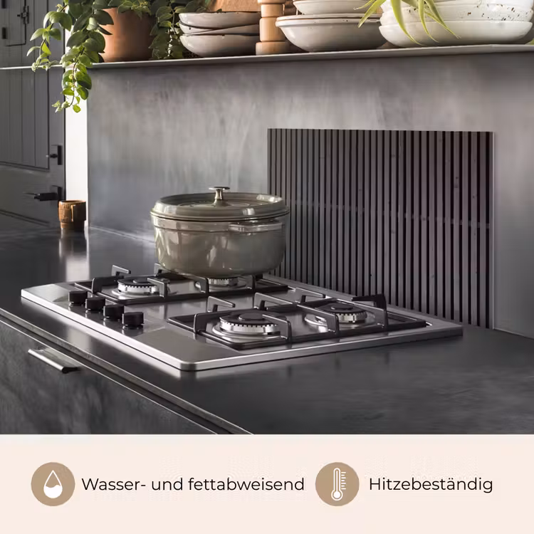 Vintage - Plank - Hout - Grijs keuken achterwand spatscherm klein -usp_DE