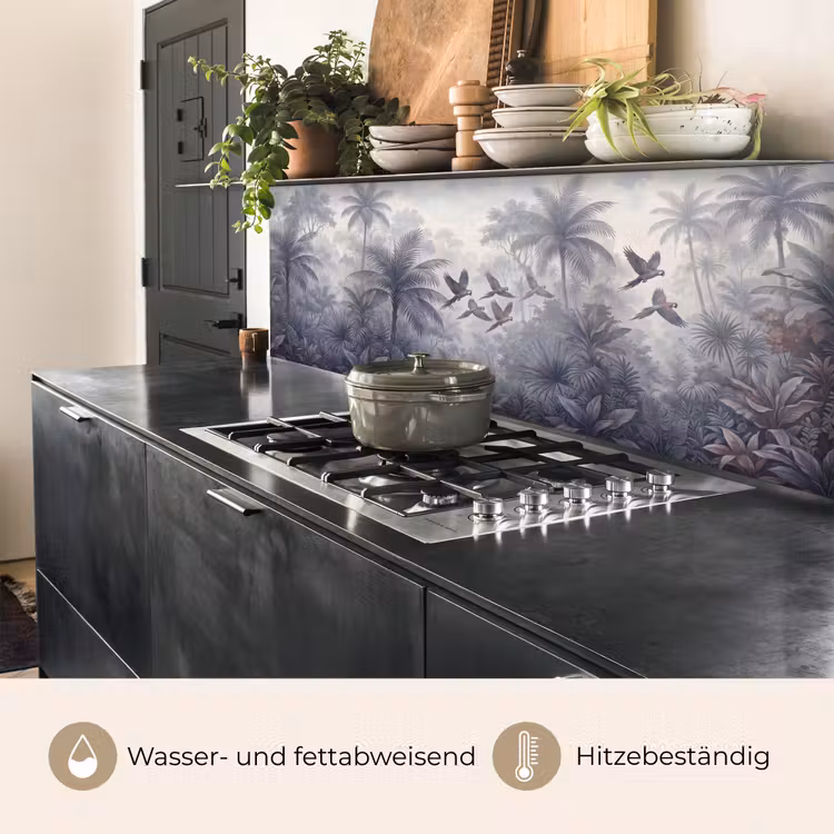 Vogel - Vliegend - Jungle - Vintage - Dieren keuken achterwand 2 middel -usp_DE