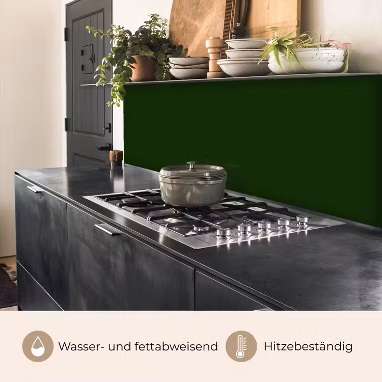 Forest - Green - Groen keuken achterwand 2 middel 871 -usp_DE