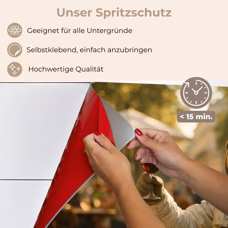 Wijn - Rood - Terras - Koffie keuken achterwand spatscherm klein -spatscherm_DE