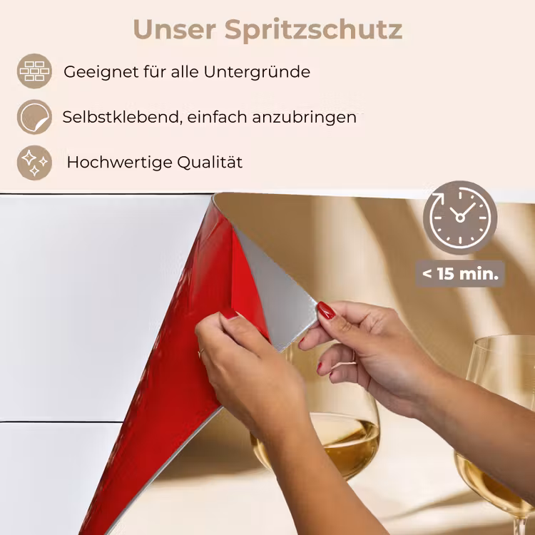 Wijn - Wijnglazen - Wit keuken achterwand spatscherm klein -spatscherm_DE