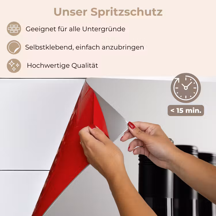 Wijnflessen - Zwart - Minimalistisch keuken achterwand spatscherm klein -spatscherm_DE