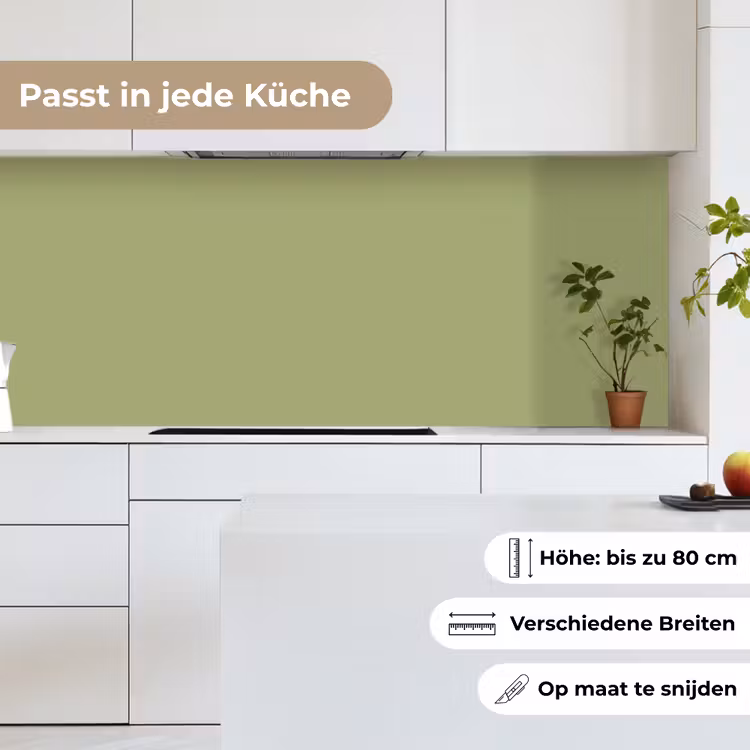 Whispering - Sage - Groen keuken achterwand 2 middel 871 -sfeer4_DE