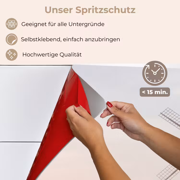Windmolens - Landschap - Veld keuken achterwand spatscherm klein -spatscherm_DE