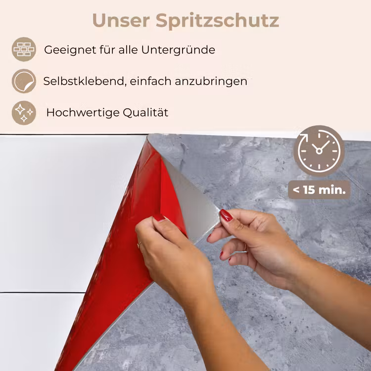Wolken van Beton keuken achterwand spatscherm klein -spatscherm_DE