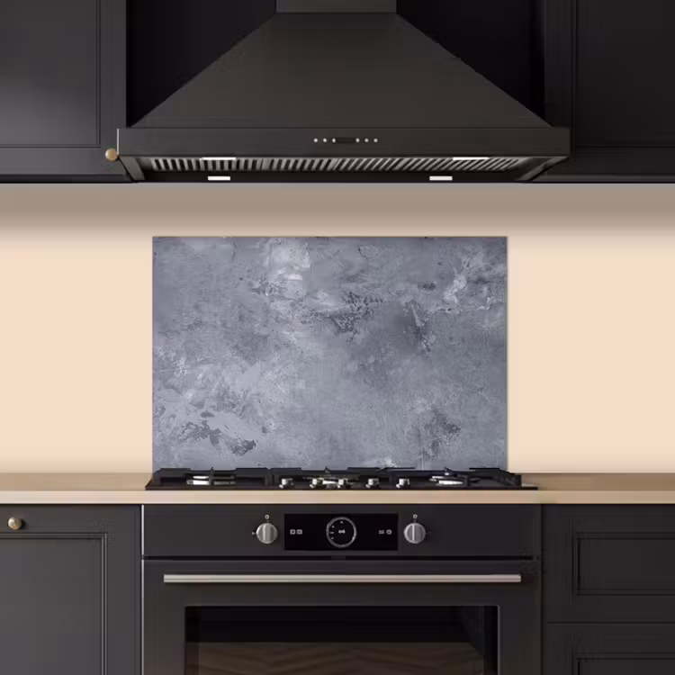Wolken van Beton keuken achterwand spatscherm klein -sfeer1