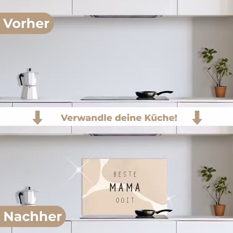 Quotes - Beste mama ooit - Mama - Spreuken keuken achterwand spatscherm klein -voor_na_DE