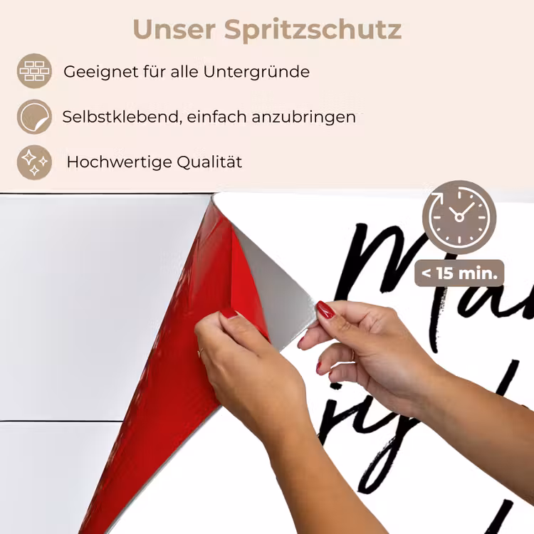 Quotes - Mama jij bent de liefste - Moeder - Spreuken keuken achterwand spatscherm klein -spatscherm_DE