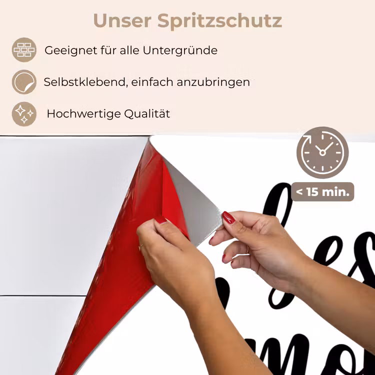 Quotes - Moederdag - Cadeau keuken achterwand spatscherm klein -spatscherm_DE