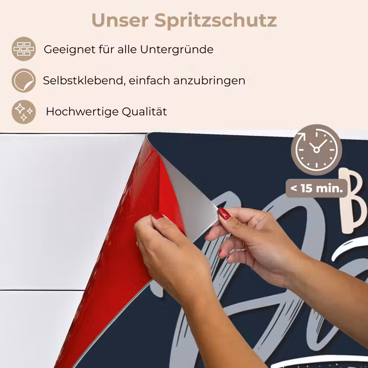 Quotes - Papa - Best dad ever - Spreuken keuken achterwand spatscherm klein -spatscherm_DE