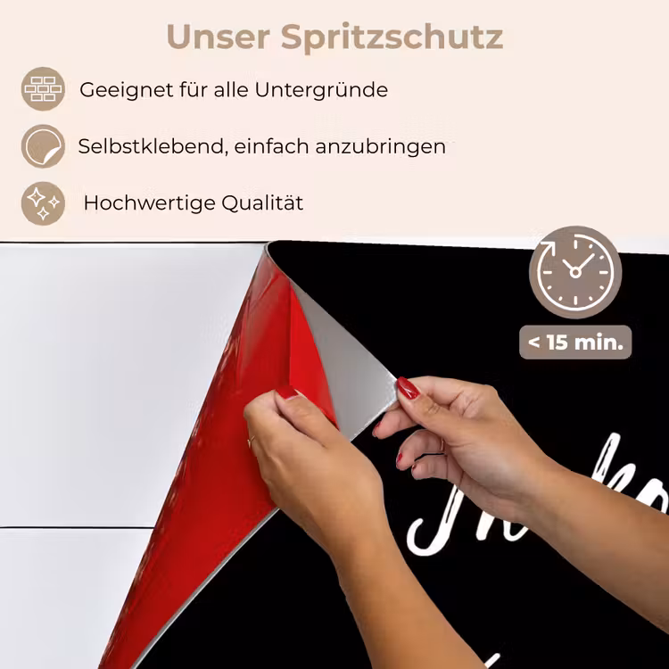 Quotes - Spreuken - Ik kook van jou - Liefde - Partner keuken achterwand spatscherm klein -spatscherm_DE