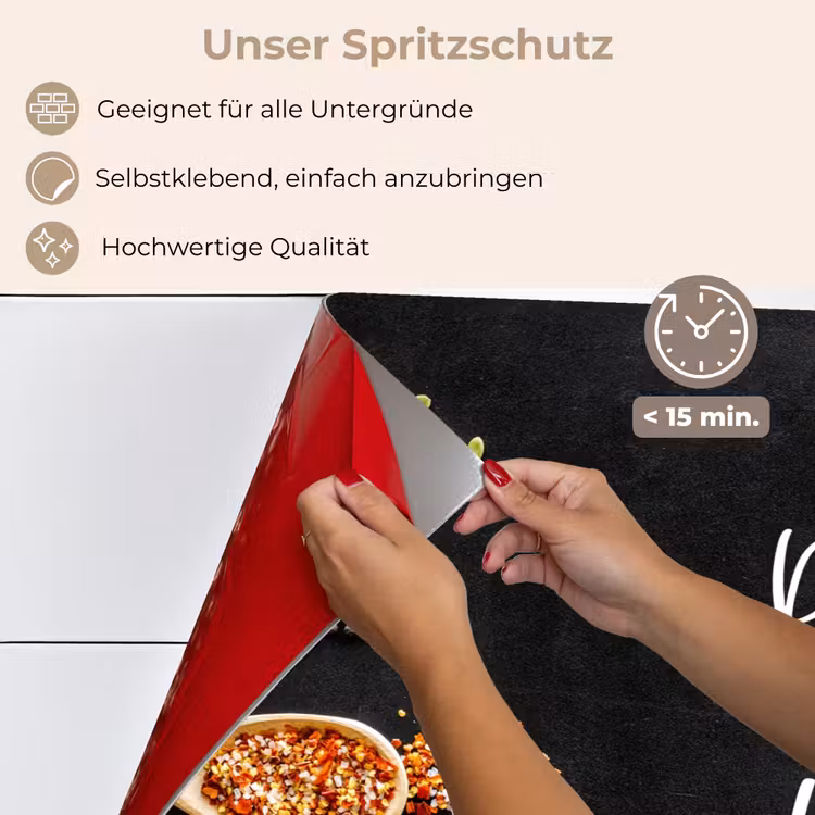 Quotes - Spreuken - Keuken - Papa's keuken - Papa keuken achterwand spatscherm klein -spatscherm_DE