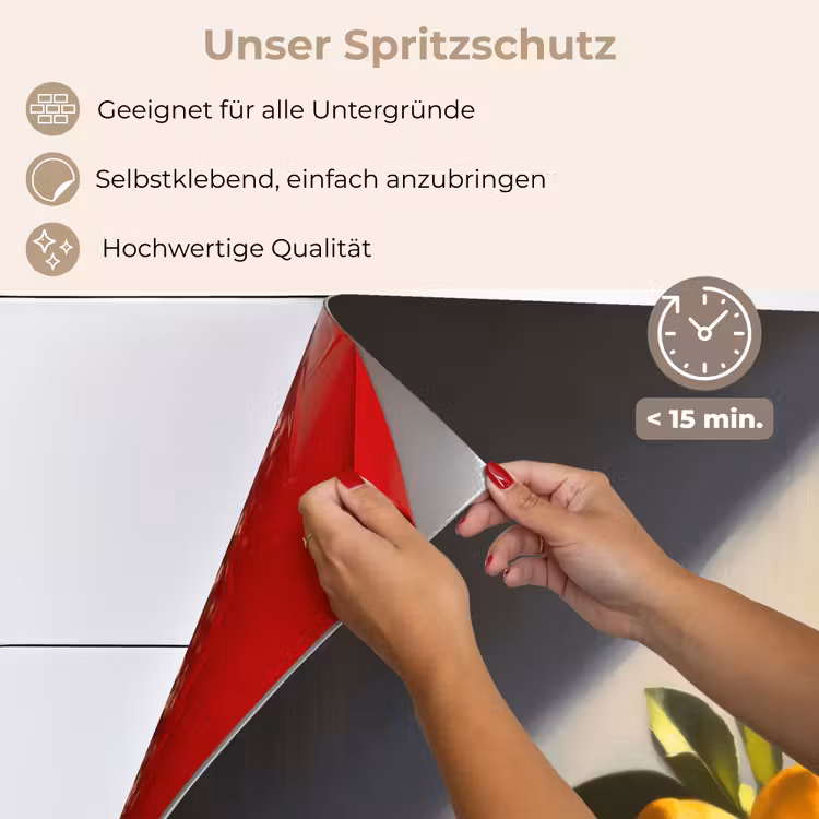Citroenen - Stilleven - Geel keuken achterwand spatscherm klein -spatscherm_DE