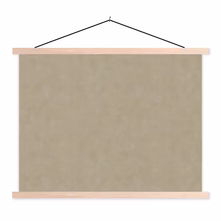 Taupekleur - Gewolkt textuur - Natuurlijk textielposter latten blank klein 122 -3d