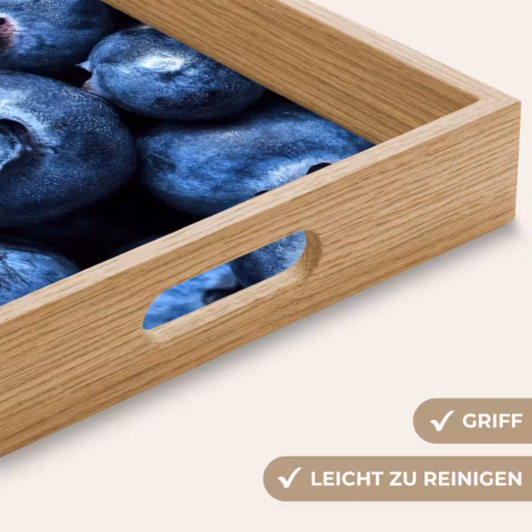 Bessen - Blauw - Fruit Dienblad Rechthoek middel -USP_HandgreepDE