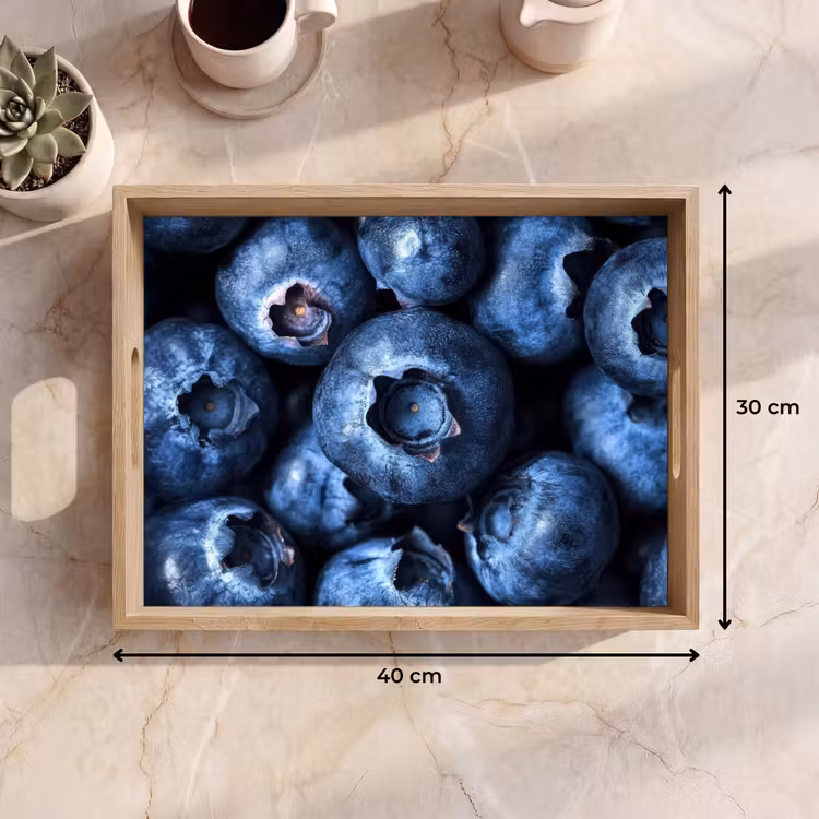Bessen - Blauw - Fruit Dienblad Rechthoek middel -USP_Formaat