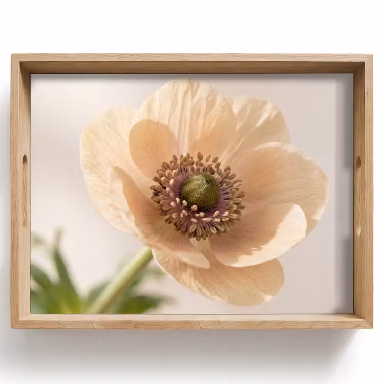 Bloem - Minimalistisch - Groen Dienblad Rechthoek middel -z3d_shopping