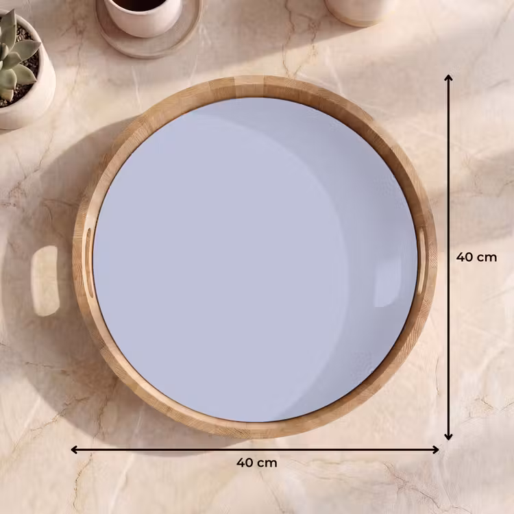 Chalky - Lavender - Paars Dienblad Rond middel 914 -USP_Formaat