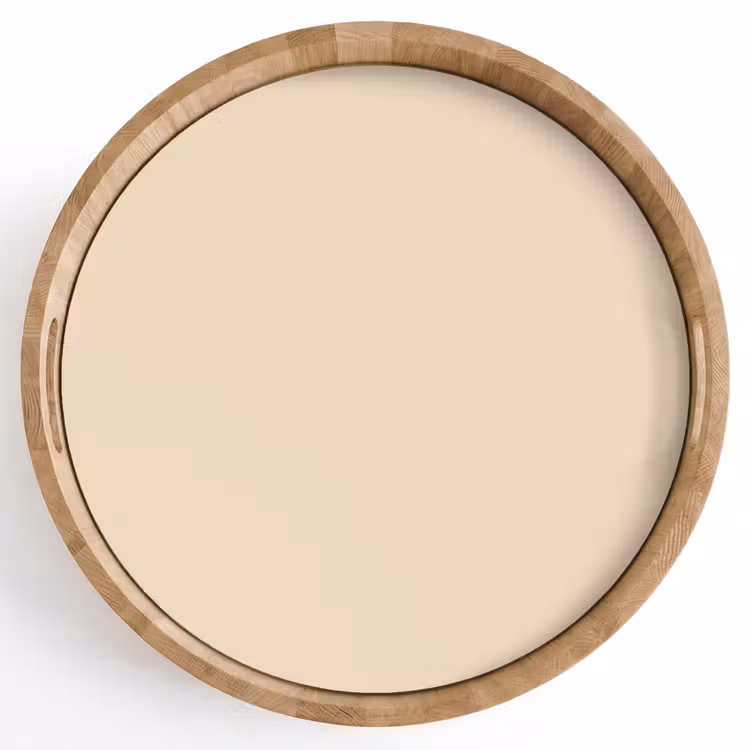 Cream - Nude - Neutraal Dienblad Rond middel 914 -z3d_shopping