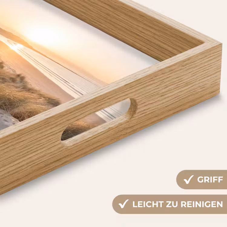 Duinen - Strand - Zee Dienblad Rechthoek middel -USP_HandgreepDE