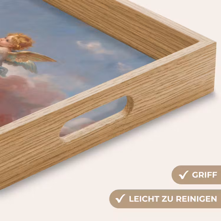Engel - Pijl en boog - Mythologie - Klassiek Dienblad Rechthoek middel -USP_HandgreepDE