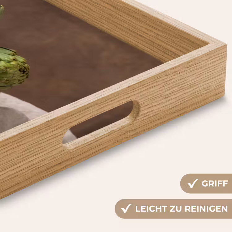 Tablett - Gemüse – Artischocke – Küche - Groenten - Artisjok - Keuken Dienblad Rechthoek middel