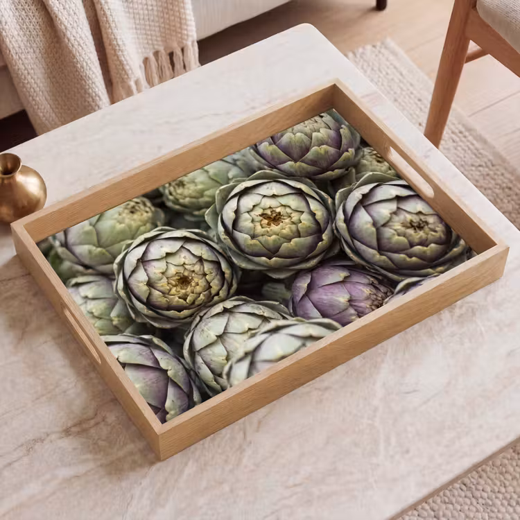 Tablett - Gemüse – Frisch – Essen - Groenten - Vers - Eten Dienblad Rechthoek middel