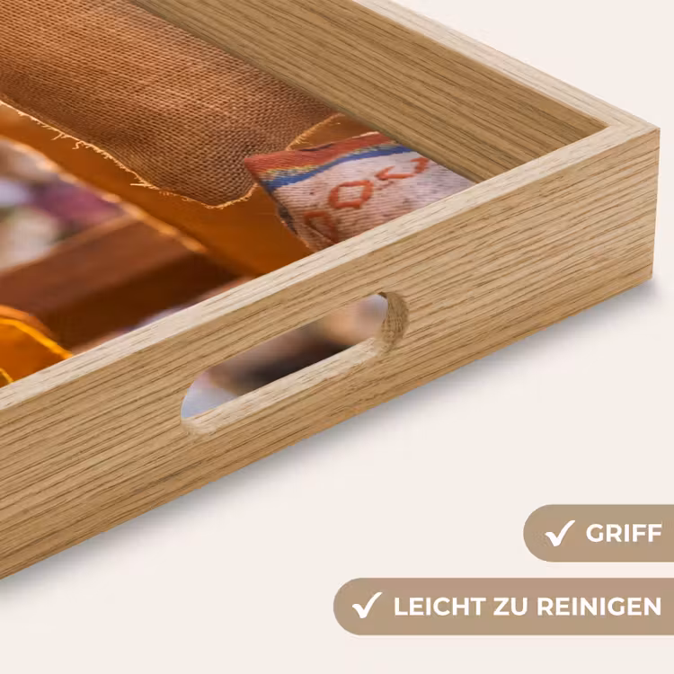 Tablett - Gewürze – Markt – Bunt - Specerijen - Markt - Kleurrijk Dienblad Rechthoek middel