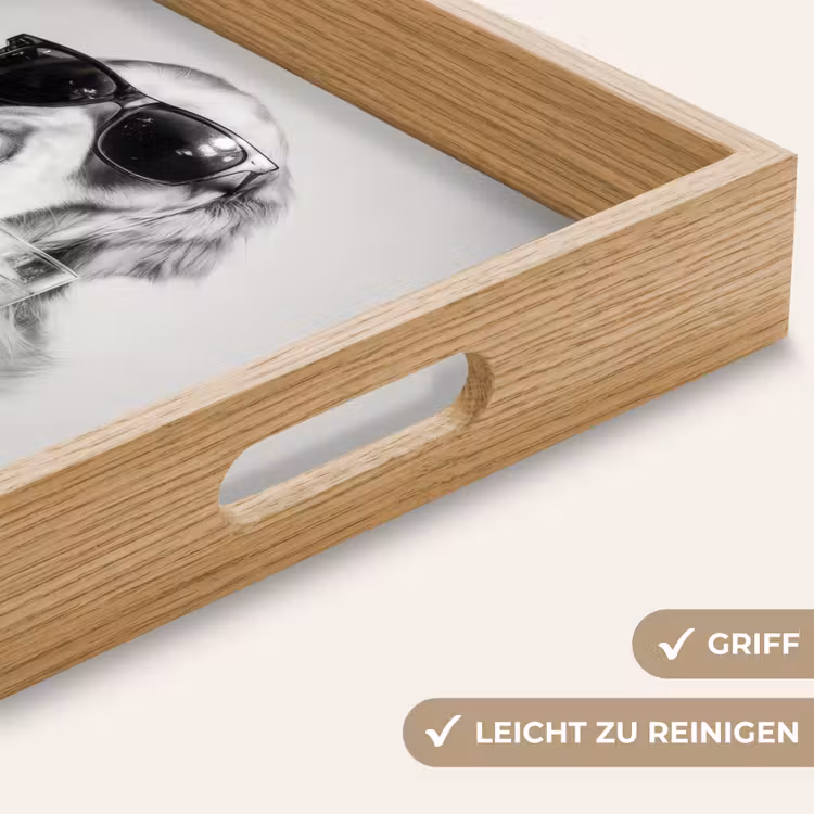 Golden retriever - Hond - Zonnebril - Gkas Dienblad Rechthoek middel -USP_HandgreepDE