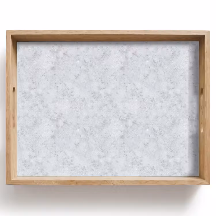 Grijs - Terrazzo-effect - Beton Dienblad Rechthoek middel 911 -z3d_shopping