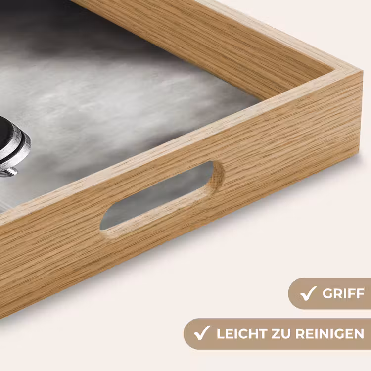 Halter - Gewichten - Zwart Dienblad Rechthoek middel -USP_HandgreepDE