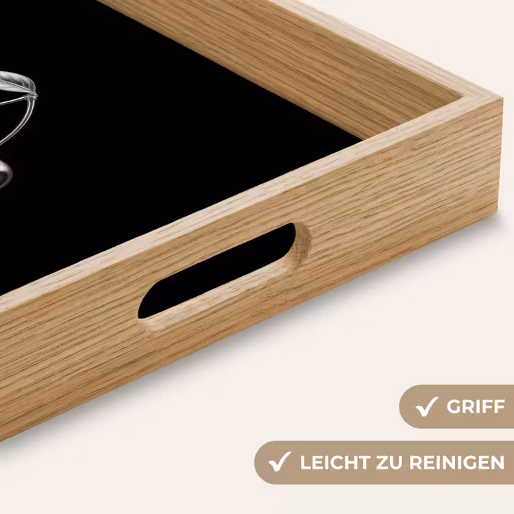 Kers - Luxueus - Metallic Dienblad Rechthoek middel -USP_HandgreepDE