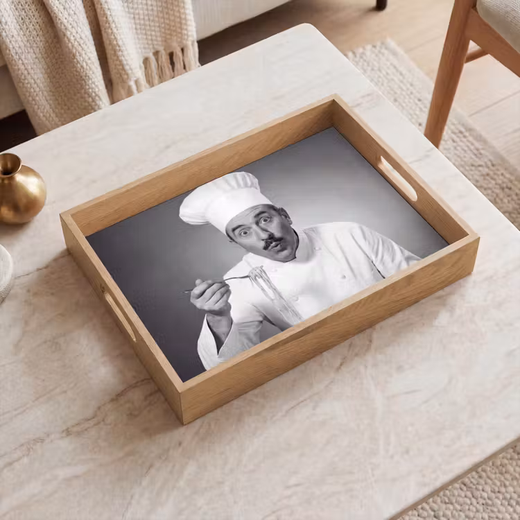 Chef - Spaghetti - Pasta Dienblad Rechthoek middel -sfeer1