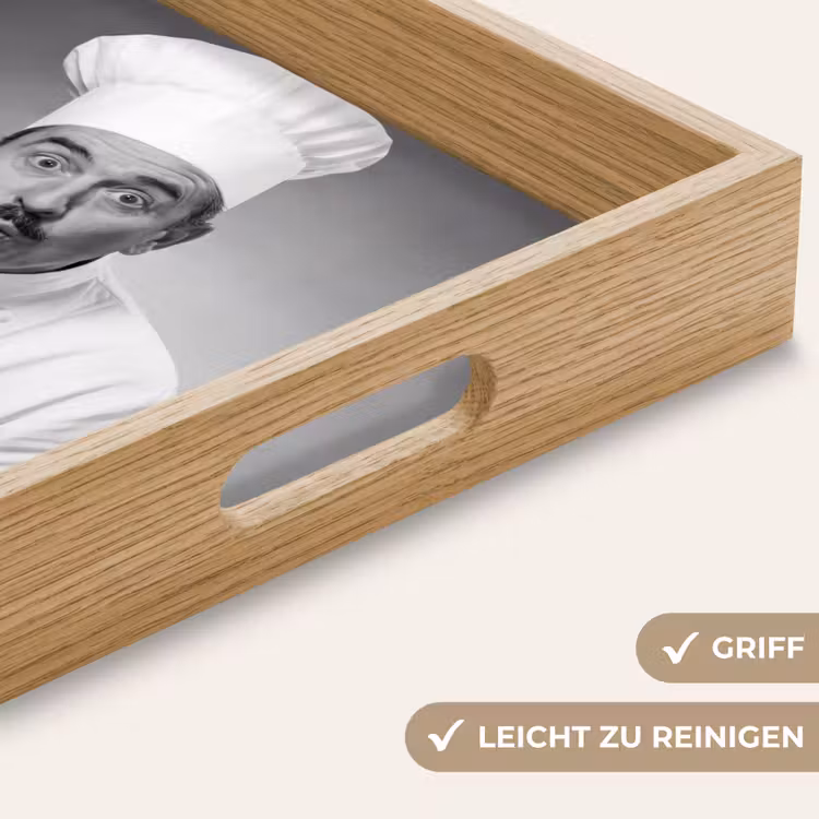 Chef - Spaghetti - Pasta Dienblad Rechthoek middel -USP_HandgreepDE