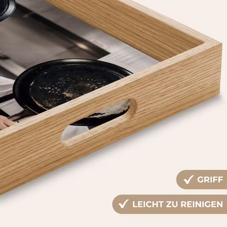 Koks - Koekenpannen - Keuken Dienblad Rechthoek middel -USP_HandgreepDE
