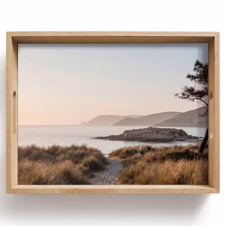 Landschap - Kust - Duinen Dienblad Rechthoek middel -z3d_shopping