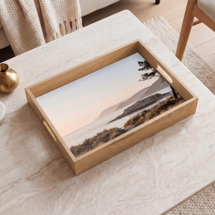Landschap - Kust - Duinen Dienblad Rechthoek middel -sfeer1
