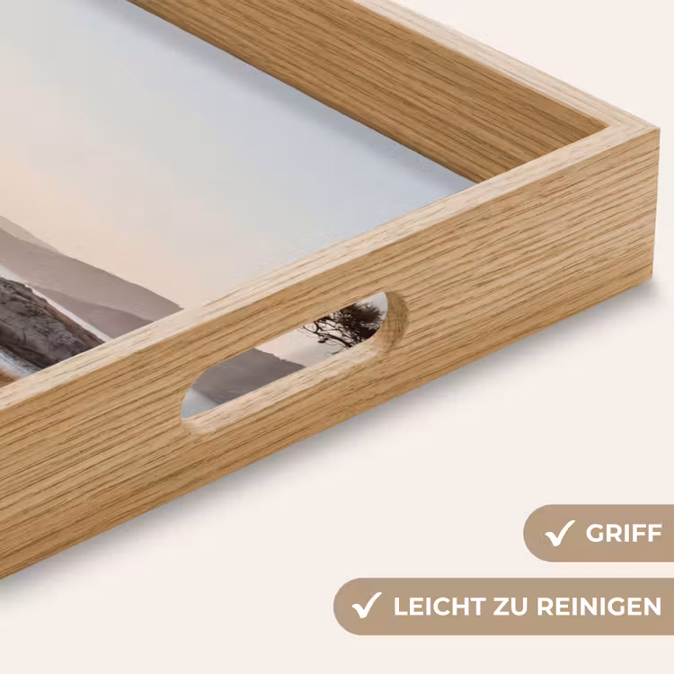 Landschap - Kust - Duinen Dienblad Rechthoek middel -USP_HandgreepDE