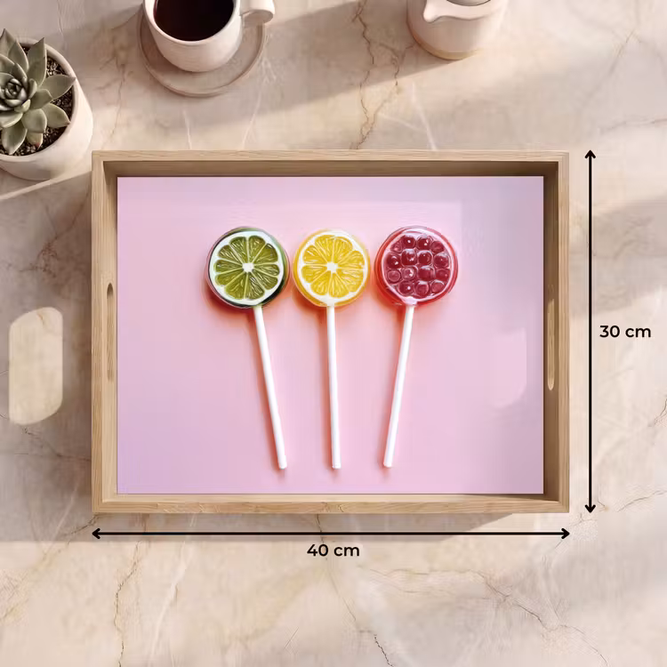 Lolly - Snoep - Citrus Dienblad Rechthoek middel -USP_Formaat