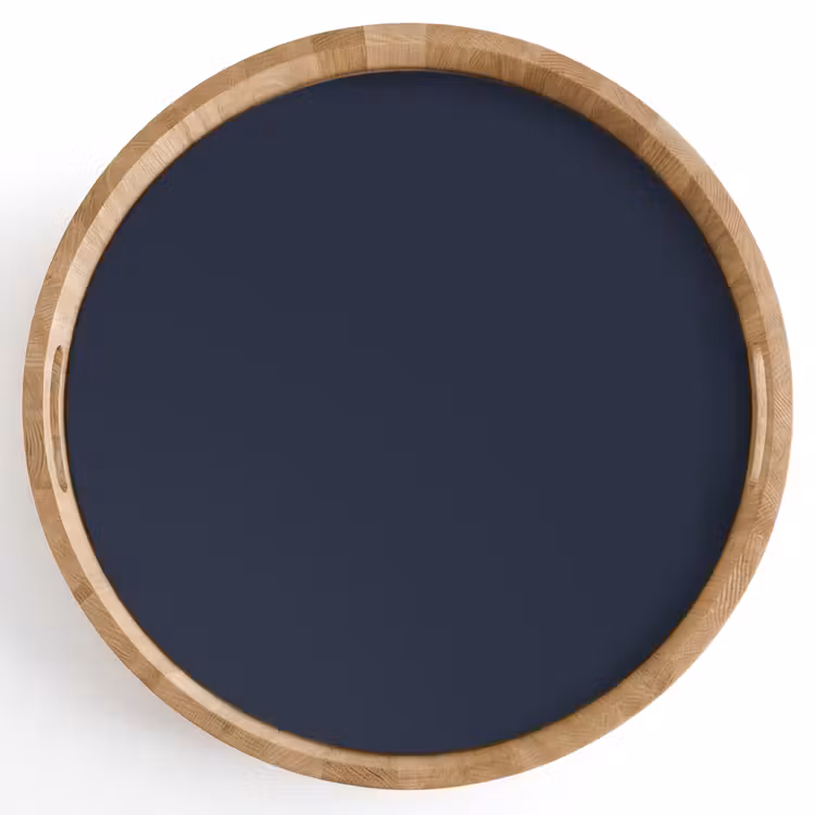 Midnight - Swing - Blauw Dienblad Rond middel 914 -z3d_shopping